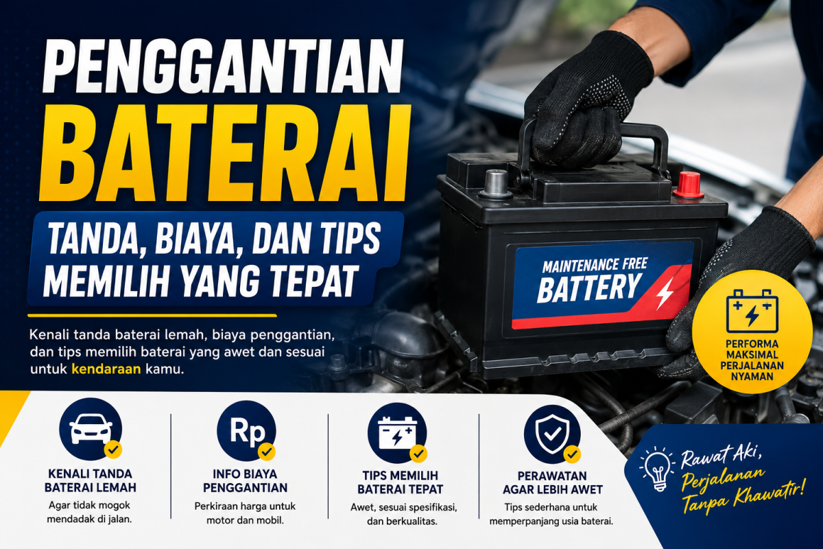 Penggantian Baterai: Tanda, Biaya, dan Tips Memilih yang Tepat