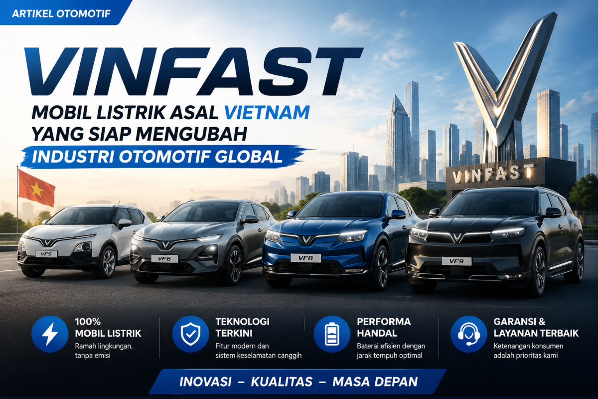 VinFast: Mobil Listrik Asal Vietnam yang Siap Mengubah Industri Otomotif Global
