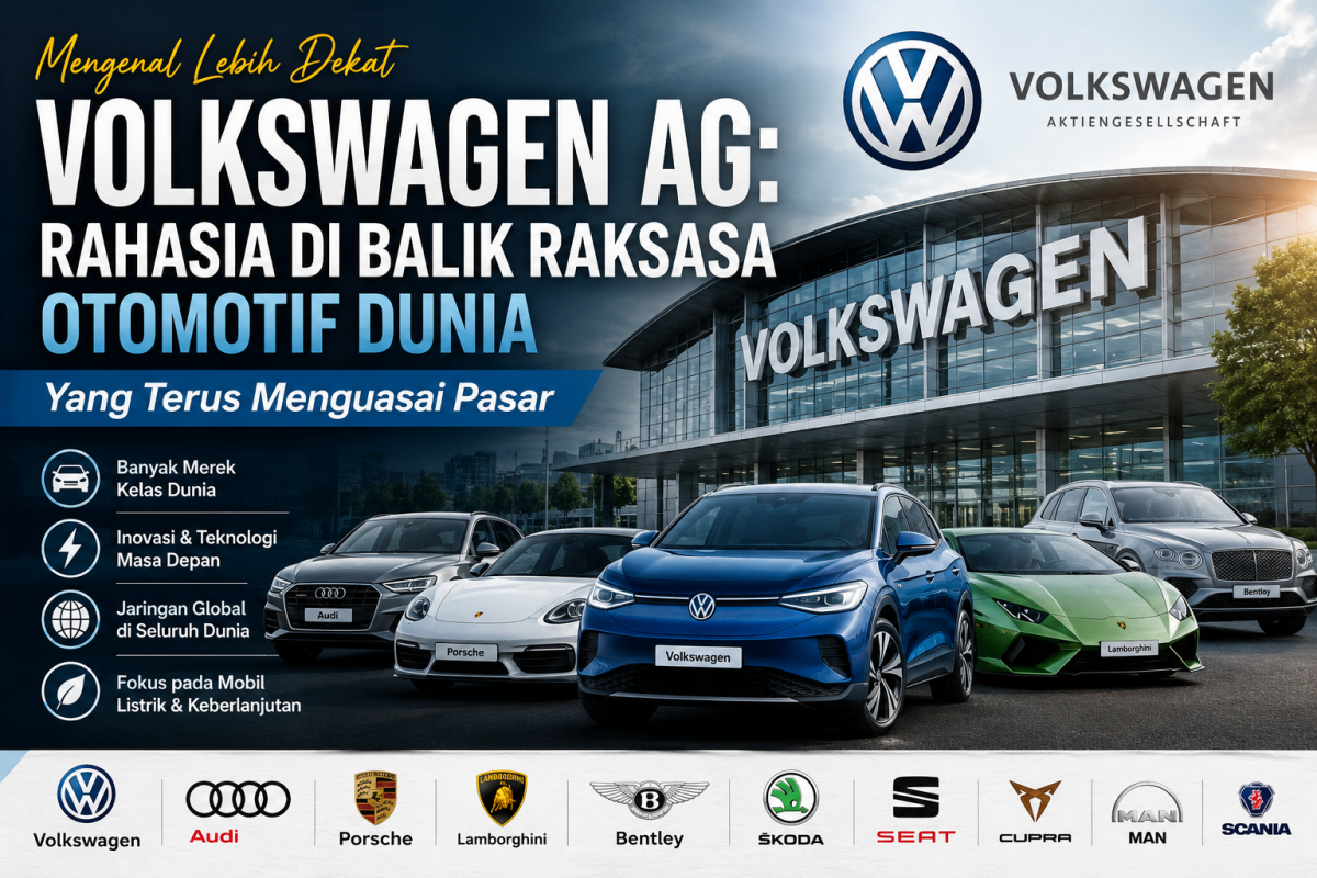 Volkswagen AG: Rahasia di Balik Raksasa Otomotif Dunia yang Terus Menguasai Pasar